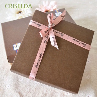criselda hot hecho a mano de coser regalo envoltura cintas cintas 25 yardas impreso pastel caja cinta floral suministros de boda decoración romántica/multicolor