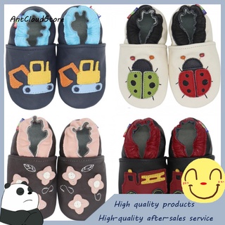 Carozoo zapatos de bebé zapatillas de cuero de vaca suave Bebe botines recién nacidos bebé niños niñas primer caminante zapatillas