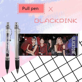 KPOP blackpink pull pen papelería