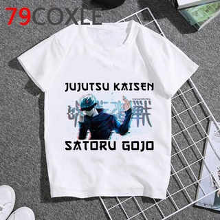 jujutsu kaisen boys Ropa Adolescente anime Estético De Dibujos Animados koszulki meskie Camiseta Niños