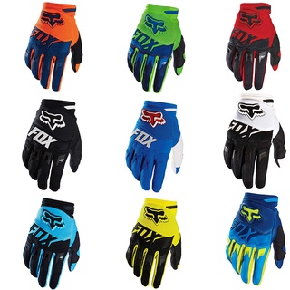 FOX11 Color Racing Motorcycle Gloves Mx Mtb Mountain Bike Cross-country Motorcycle Shock Absorption Breathable Sweat Absorption