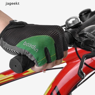 jageekt guantes de ciclismo de medio dedo antigolpes verano transpirable mtb bicicleta de carretera guantes cl