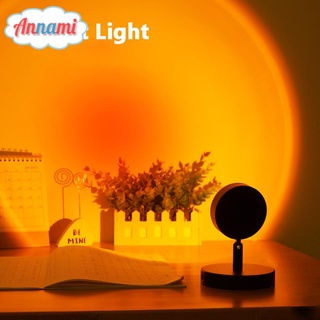 Annami IG Sunset Light Ins atmósfera luz transmisión en vivo LED proyección luz foto Prop regalo