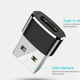 【starbeautyysgz】Adapter USB 2.0 Male To Female Type C Otg USB 2.0 A Adapter Usb C Converter (1)
