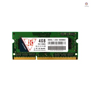 [TOL] JUHOR NB DDR3L 4GB 1600MHz 1.35V Portátil PC Memoria RAM Bajo Consumo De Energía