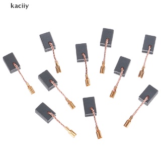 kaciiy - juego de 10 cepillos de carbón para amoladora angular (6 x 8,5 x 13,5 mm, cl) (6)