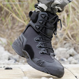 Delta U.S. Fuerzas especiales botas militares botas de entrenamiento genuino botas de combate de los hombres s ultraligero absorción de golpes montañismo desierto tierra botas de combate