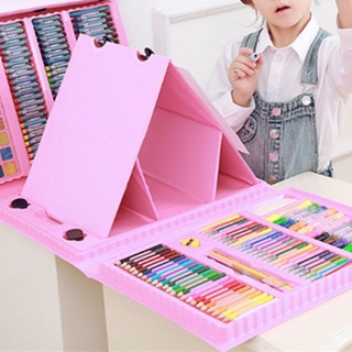 Stat 176 Pcs Watercolor Drawing Art Marker Brush Pen Set Children Painting Art Colored Pencil Crayon School Supplies Kid Gifts (3)