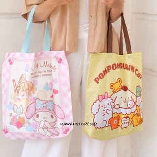 Reutilizable Bolsa Plegable Compras Eco Bag Sanrio Hello kitty Cinamoroll My Melody Little Twin Star (4)