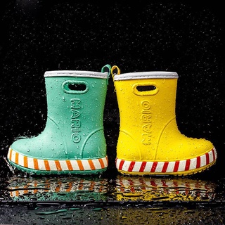 Niños zapatos de lluvia EVA bebé niños zapatos de agua impermeable botas de lluvia suave antideslizante niño niña botas de lluvia nuevo (5)