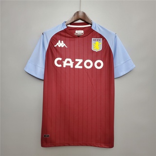 2020-2021 Aston Villa Home Soccer Jersey