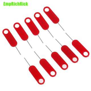 {[EmpRichRick]} 10 piezas de bandeja roja para tarjetas Sim, herramienta de eliminación de Pin (5)