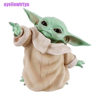 [ayellowtrtyu]Star Wars Action Figure Baby Yoda Collection Toy PVC Miniature PERFECT QUALITY