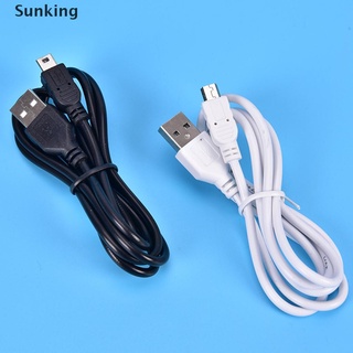 [Sunking] 1 m de largo MINI Cable USB sincronización y carga plomo tipo A A 5 pines B cargador de teléfono