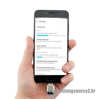 Mini Adaptador/lector De tarjetas Micro Usb Otg Tf Para Celular Android (7)