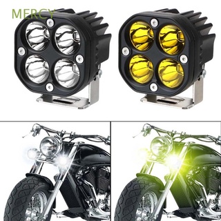 mercy universal motocicleta led iluminación 3 pulgadas accesorios de motocicleta conducción moto focos barco luz de trabajo 12v 24v off-road camión 40w lámpara decorativa/multicolor