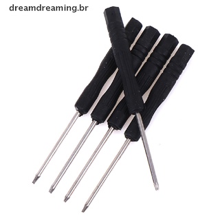 Dreaming.br Kit 5x destornilladores T2+T3+T4+T5+T6 herramienta De reparación Para Celulares