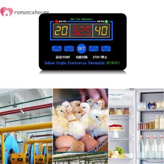 Romance❤ W1411 Termostato Digital de Temperatura y humedad Controlador Egg Incubador (4)