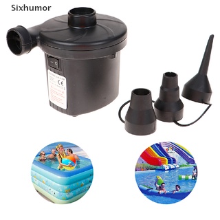 [sixhumor] bomba de aire eléctrica potable compresor inflable de llenado rápido inflador 110-220v cl