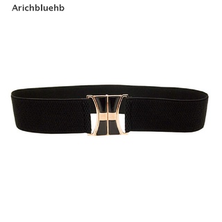 (arichbluehb) las mujeres de la moda de cintura larga ancho elástico elástico cinturón de cintura para las mujeres vestido en venta