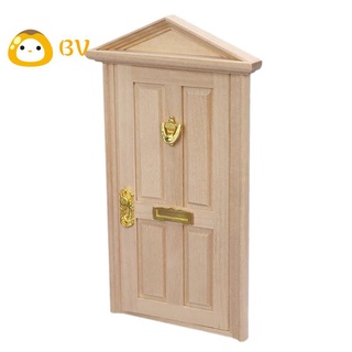 1:12 Mini puerta De Casa De muñecas Diy/estéreo/puerta De madera Para Casa De muñecas accesorios Para muebles