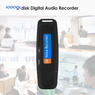 ❅Io_Sk001 grabadora de voz Digital portátil USB recargable U-Disk✿