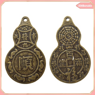 Ancient Chinese Old Copper Coin Gourd Shape Lucky Unique Gifts Collection (6)