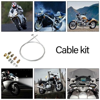 Kit de reparación universal de Cable de reparación de motocicleta conjunto de embrague práctico acelerador de emergencia motocicleta R6T2 (7)