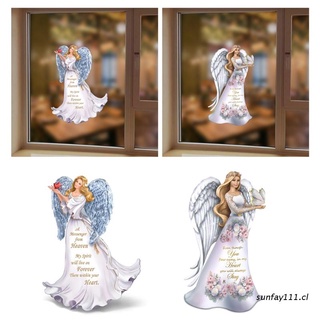 sunfay111.cl - pegatinas de cristal para ventana de ángel, navidad, pvc, pvc, decoración