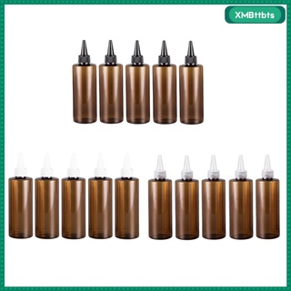 lotes 5 250ml aplicadores de tinte para el cabello pigmento acondicionador botellas contenedores (2)