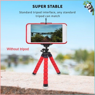 Mini trípode Flexible de pulpo con obturador remoto inalámbrico para IPhone Mini cámara trípode teléfono soporte Clip soporte