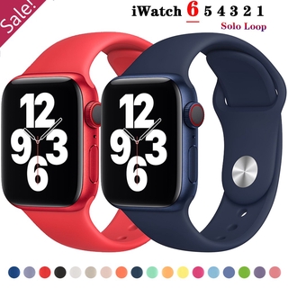 correa de silicona para apple watch band iwatch serie 6 se 5 4 3 2 1 44 mm/40 mm iwatch banda 38 mm 42 mm deporte reloj pulsera