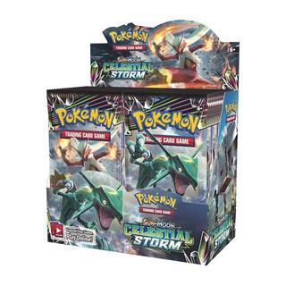 Pokemon Cards TCG Booster pack Sun & Moon Calestial Storm (precio/paquete)