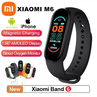 xiaomi M6 Pulsera inteligente M6 Bluetooth 5.0/monitor de ritmo cardíaco multifunción/reloj Fitness/wonder4/