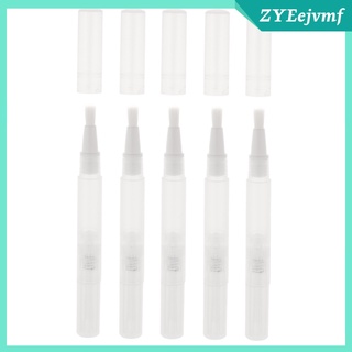 5 lote de 3 ml transparente twist pen cosmético de pestañas acondicionador de perfume tubos conjunto