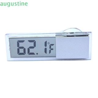 Augustine Automot termómetro Digital de alta calidad montado en el vehículo termómetro inteligente termómetro externo Sensor electrónico probador electrónico termómetro LCD Celsius Fahrenheit instrumentos de temperatura del coche (1)