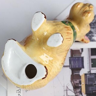 Yoo Creative cachorro huevo taza lindo perro forma de huevo de cerámica estante taza de porcelana hervida huevo titular bandeja utensilios de cocina (8)