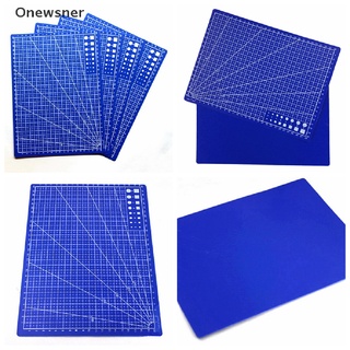 Onewsner A4 Corte Nuevo Craft Mat Impreso Línea Cuadrícula Escala Placa Cuchillo Cuero Tablero De Papel * Venta Caliente