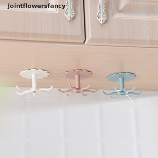 jointflowersfancy gancho utensilio soporte giratorio ganchos accesorios de almacenamiento estante de pared baño cocina cbg