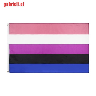 gabriel1: 90 x 150 cm lgbt genderqueer genderfluid gender fluid pride flag (1)