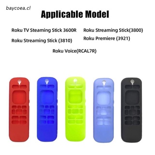 bay Dustproof Soft Silicone Case Remote Control Protective Cover for TCL-Roku 3600R RCAL7R 3921 3800 3810 Remote Controller