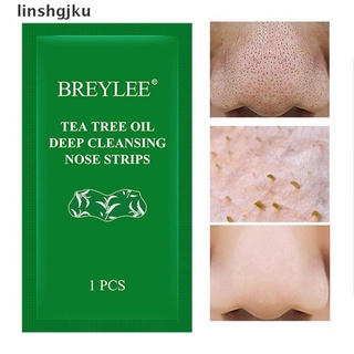 [linshgjku] Tea Tree Oil Essence Cleansing NosePore Strip Remove Oil Black Head Pimple Patch [HOT] (4)
