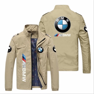 2021 caliente nuevos hombres chaquetas primavera otoño moda Slim abrigo de los hombres Casual béisbol motocicleta chaqueta cremallera de los hombres BMW logo chaqueta