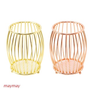 MAYMA Metal Desktop Wire Pencil Holder Organizer Cosmetic Brush Stationery Container Office School Supplies