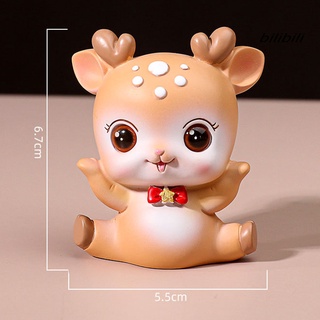 bi lindo ciervo diseño figura miniatura modelo hogar escritorio decoración adorno niños juguete (6)