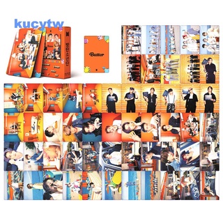 54 BTS Butter Album Peach Ver Card Lomo tarjeta postal-mantequilla naranja