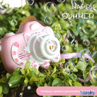 lansky máquina de burbujas eléctrica forma de cámara luz música burbuja juguete (sin agua de burbujas) lansky
