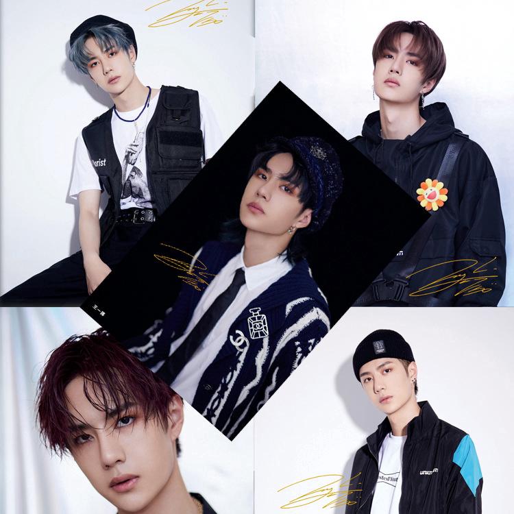 7 unids/Set the Untitled Wang Yibo Poster