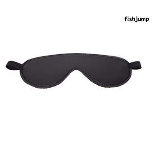 [fishjump] máscara de ojos de cuero sintético bdsm bondage night eye máscara erótica juguete sexual adultos juego (7)