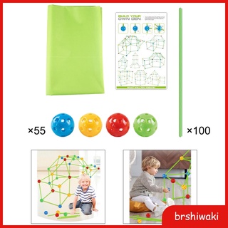 Brshiwaki 155 pzas Kit De construcción Para niños bloques De construcción